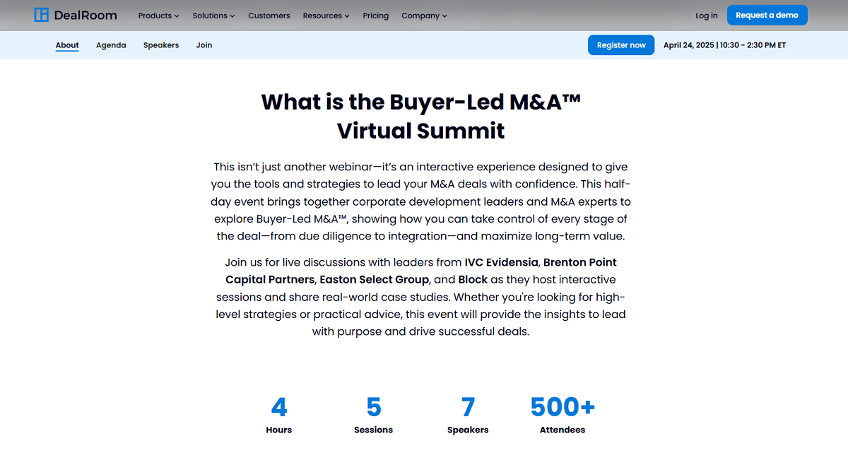 Buyer-Led M&A™ Virtual Summit